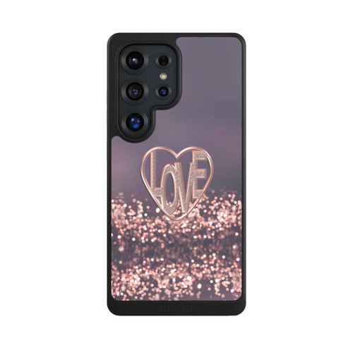 Samsung Galaxy S25 Ultra NIVOcore Love Glitter Pink