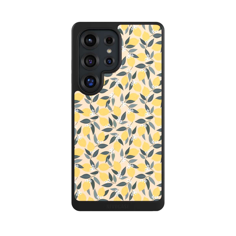 Galaxy S25 Ultra NIVOcore Rosa Zitronen-Muster