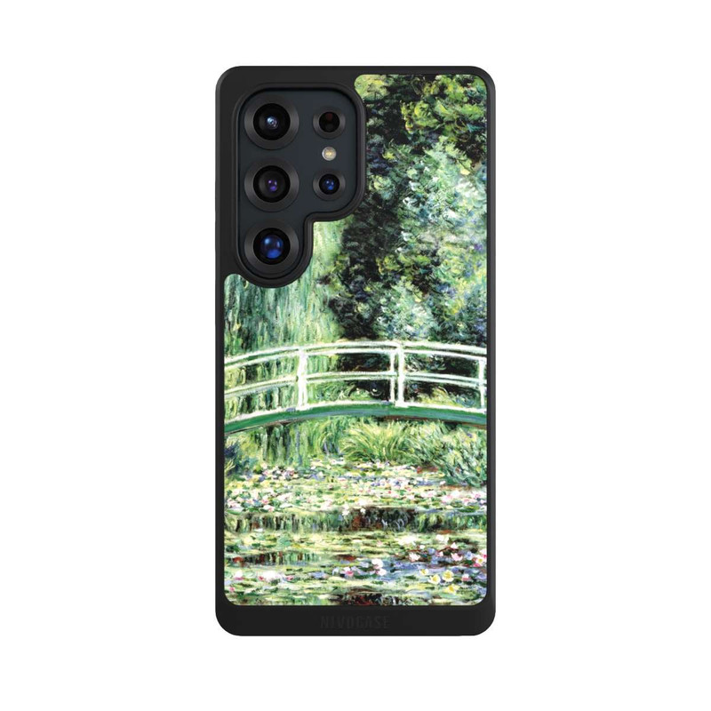 Galaxy S25 Ultra NIVOcore White Waterlilies by Claude Monet