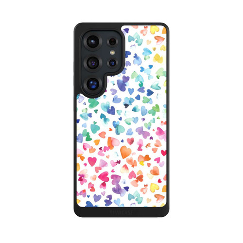 Samsung Galaxy S25 Ultra NIVOcore Liebesherzen aquarell