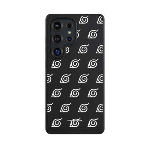 Samsung Galaxy S25 Ultra NIVOcore white Konoha-Pattern Transparent