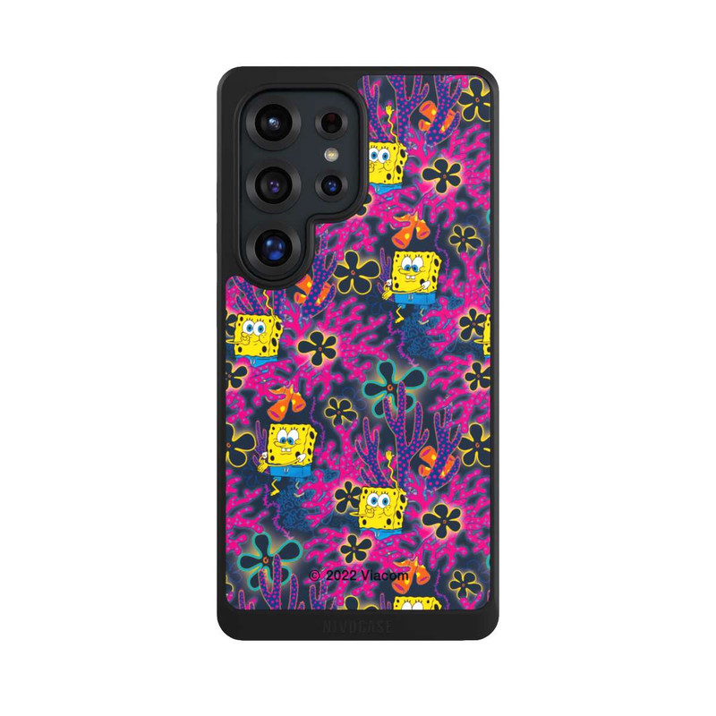 Galaxy S25 Ultra NIVOcore Spongebob - Coral Pattern
