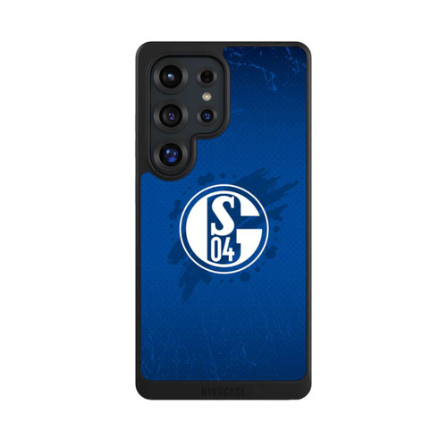 Samsung Galaxy S25 Ultra NIVOcore Schalke 04 Farbe Fleck Blau