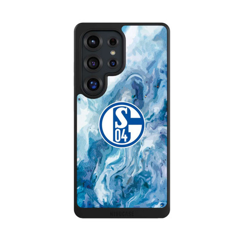 Samsung Galaxy S25 Ultra NIVOcore Schalke 04 Flüssig Blau