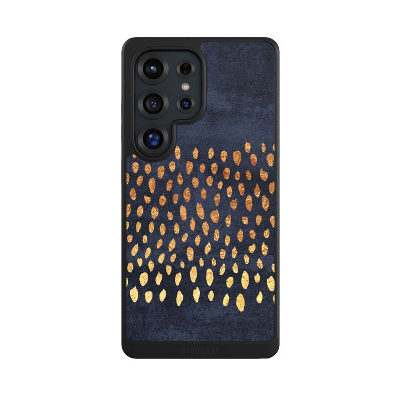 Galaxy S25 Ultra NIVOcore Muster Gold und Marine