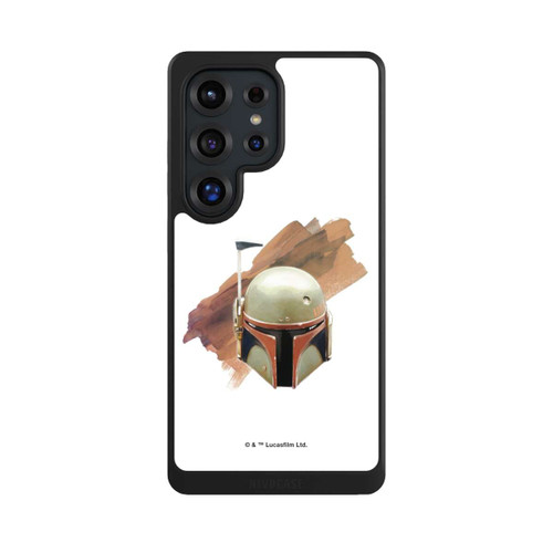 Samsung Galaxy S25 Ultra NIVOcore Boba Fett Helm Weiß