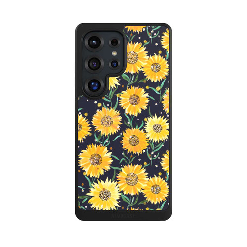 Samsung Galaxy S25 Ultra NIVOcore Sunflowers Black