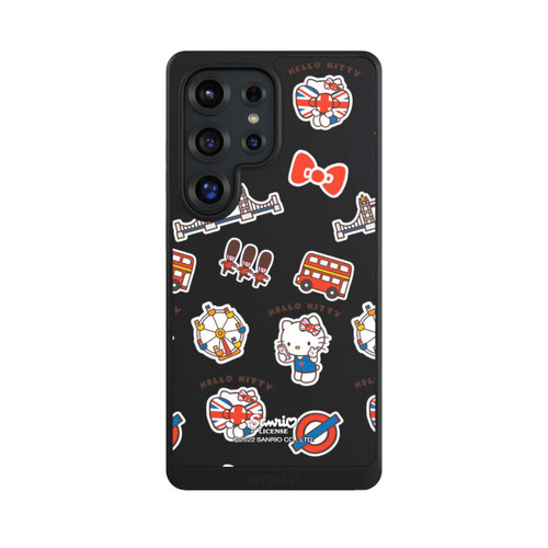 Samsung Galaxy S25 Ultra NIVOcore Hello Kitty Londoner Abzeichen Transparent