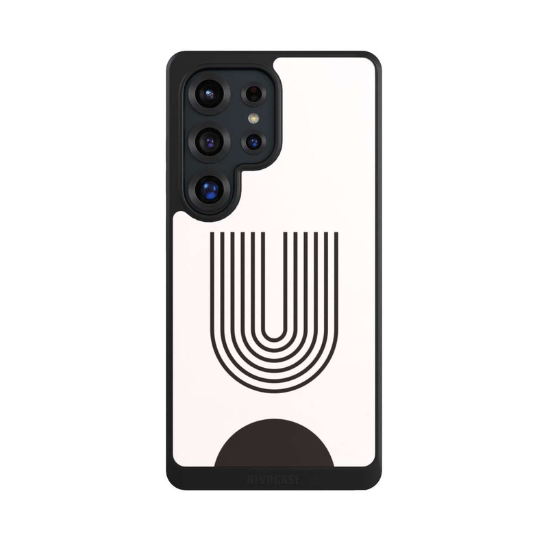 Galaxy S25 Ultra NIVOcore Moderne Kunst Schwarze Linien