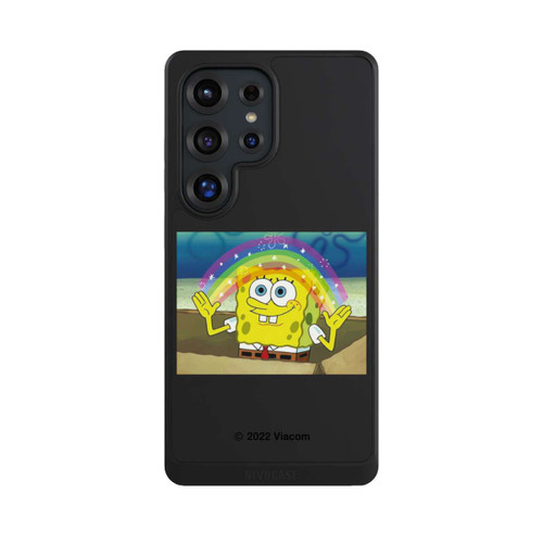 Samsung Galaxy S25 Ultra NIVOcore Spongebob - Rainbow Meme transparent