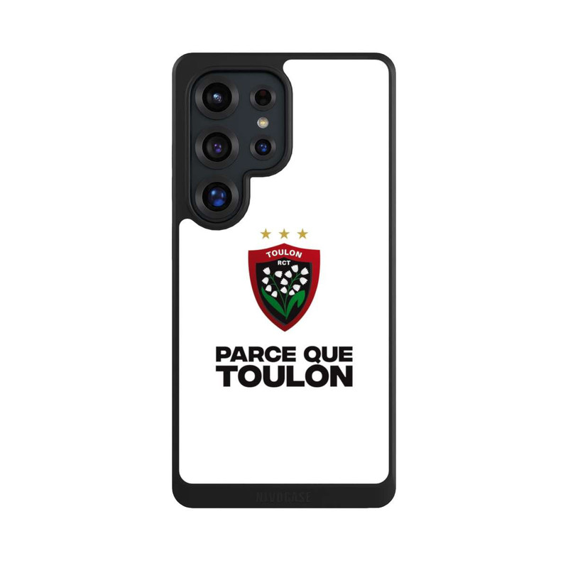 Galaxy S25 Ultra NIVOcore RC Toulonnais Blanc