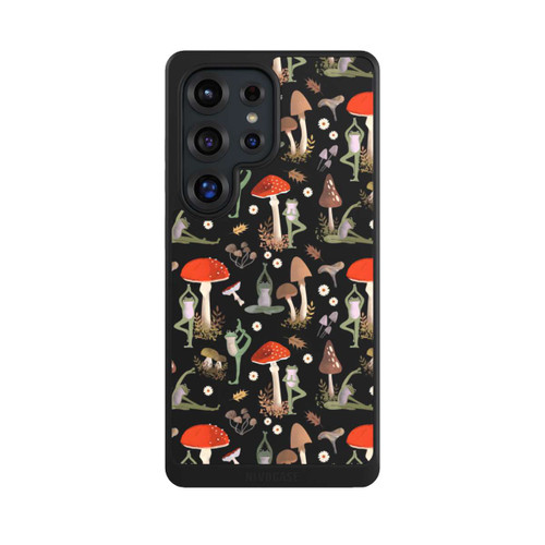Samsung Galaxy S25 Ultra NIVOcore Yoga-Frösche mit Pilzen