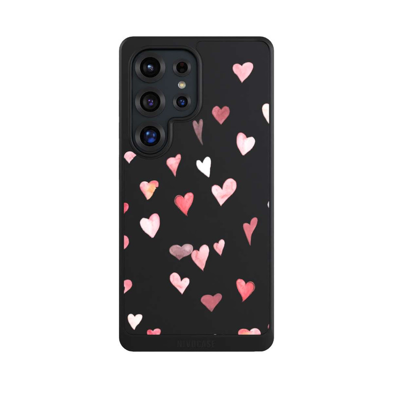 Galaxy S25 Ultra NIVOcore Coeurs de Saint-Valentin tombant