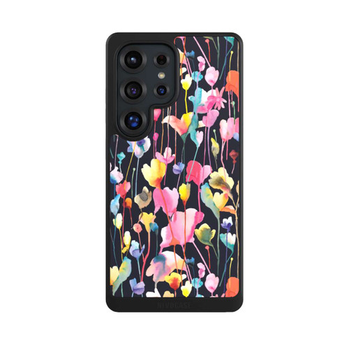 Samsung Galaxy S25 Ultra NIVOcore Wild Flowers Black