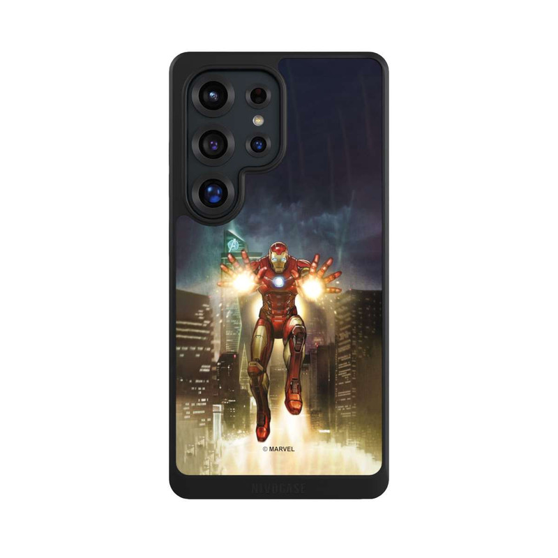 Galaxy S25 Ultra NIVOcore Iron Man Flying