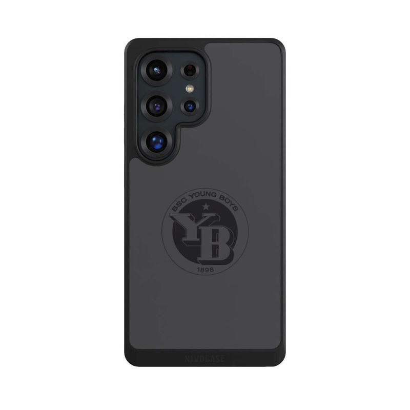 Galaxy S25 Ultra NIVOcore BSC YB Logo Grau