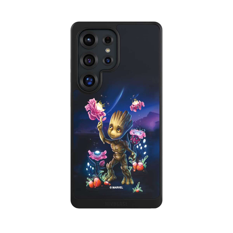 Galaxy S25 Ultra NIVOcore Baby Groot Blumen