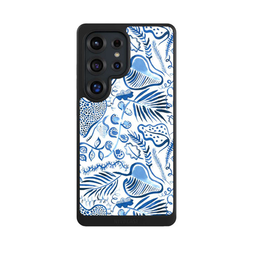Samsung Galaxy S25 Ultra NIVOcore Tropical Forest Leaves Blue