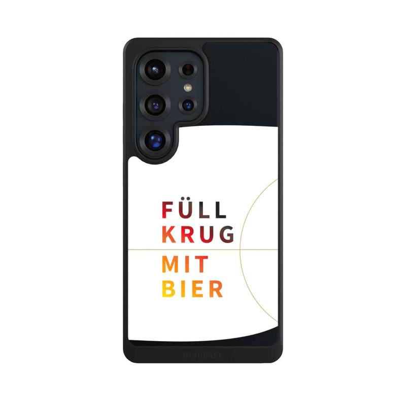 Galaxy S25 Ultra NIVOcore Füllkrug mit Bier 