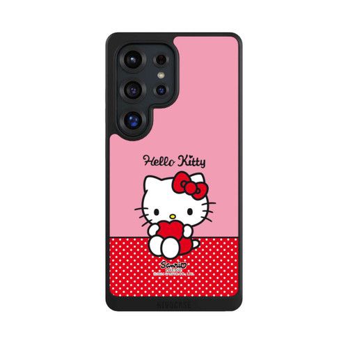 Samsung Galaxy S25 Ultra NIVOcore Hello Kitty sitzend mit Herz