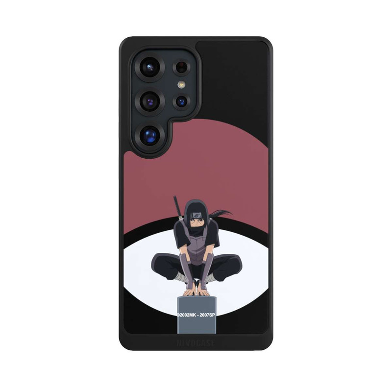 Galaxy S25 Ultra NIVOcore Itachi Uchiha Symbol schwarz