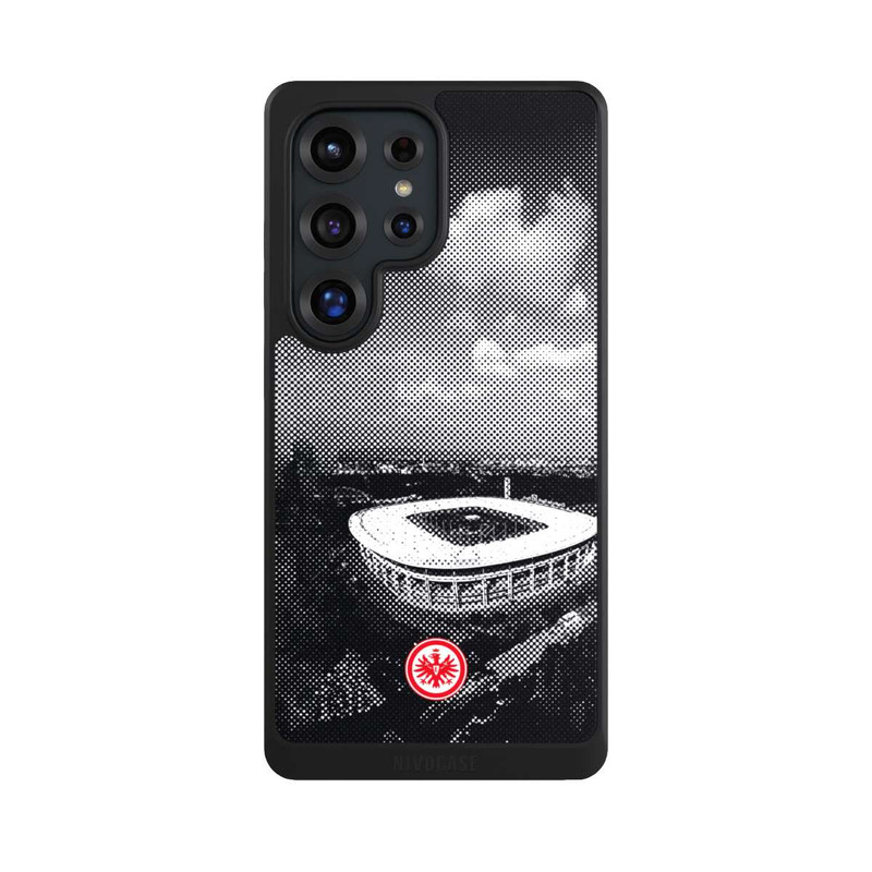 Galaxy S25 Ultra NIVOcore SGE Stadion Schwarz Weiß