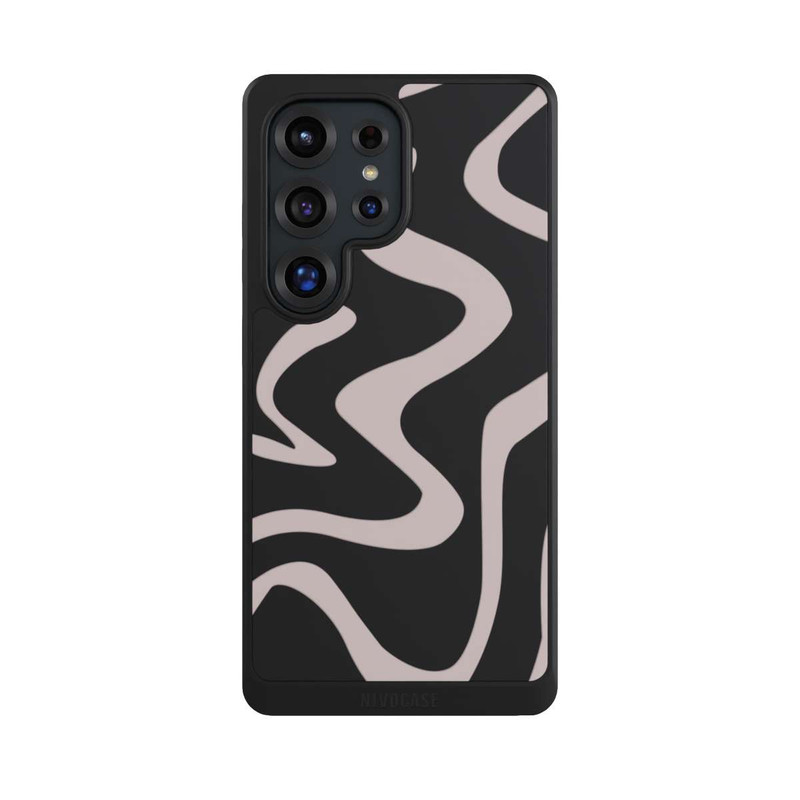 Galaxy S25 Ultra NIVOcore Linien Wellig Transparent