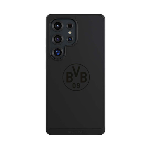 Samsung Galaxy S25 Ultra NIVOcore BVB Logo Schwarz Transparent
