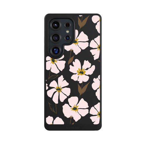 Samsung Galaxy S25 Ultra NIVOcore Simple Pastell Flowers Rose Transparent