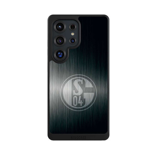 Samsung Galaxy S25 Ultra NIVOcore Schalke 04 Metall Look