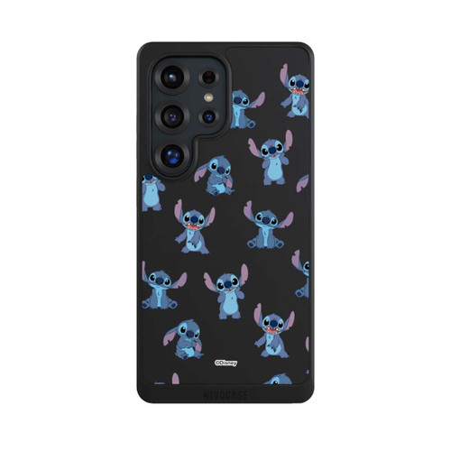 Samsung Galaxy S25 Ultra NIVOcore Stitch Faces Pattern Transparent
