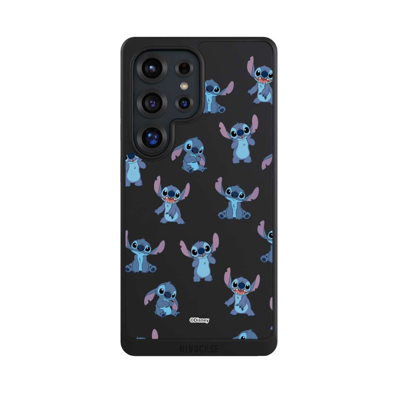 Galaxy S25 Ultra NIVOcore Stitch Faces Pattern Transparent