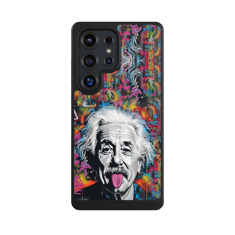 Galaxy S25 Ultra NIVOcore Physiker Bunte Zunge Raus