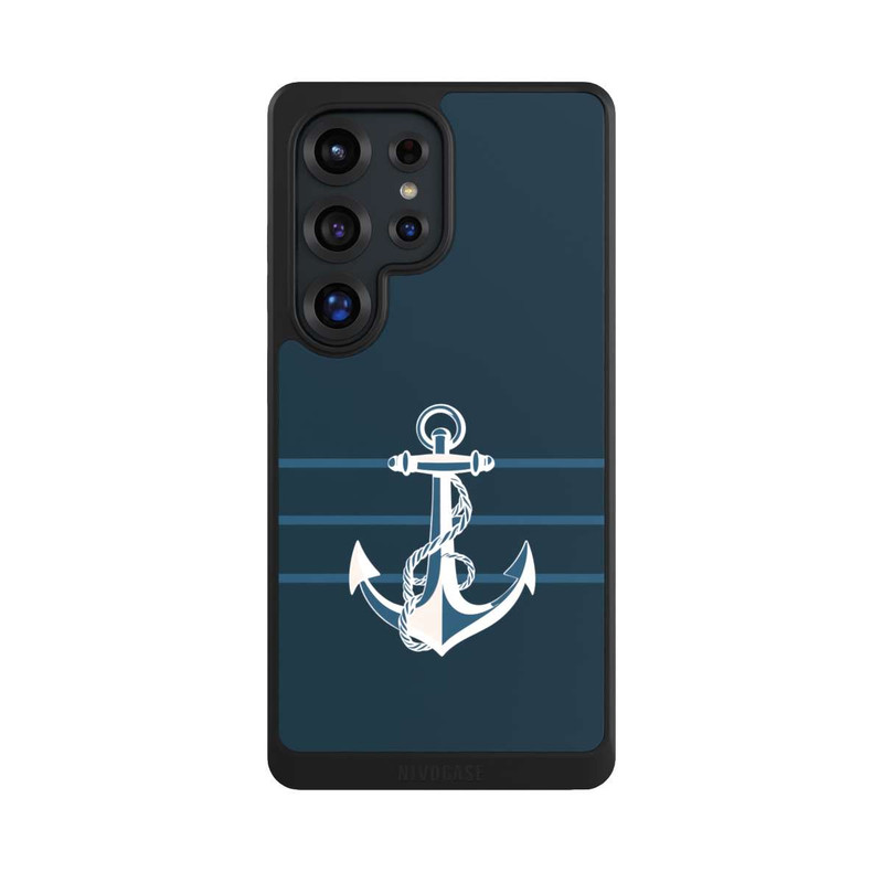 Galaxy S25 Ultra NIVOcore Anchor Line Blue with AI