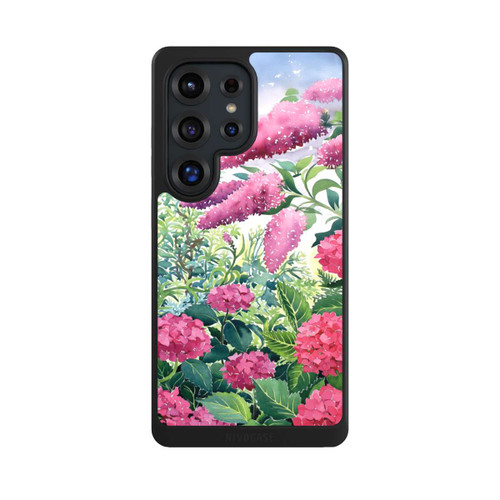Samsung Galaxy S25 Ultra NIVOcore Garden Hydrangeas and Buddleia by Christopher Ryland