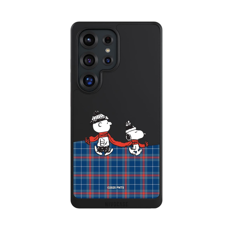 Galaxy S25 Ultra NIVOcore Peanuts Weihnachtspulli Transparent