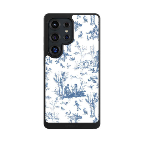 Samsung Galaxy S25 Ultra NIVOcore Blue Landscape Vintage Pattern