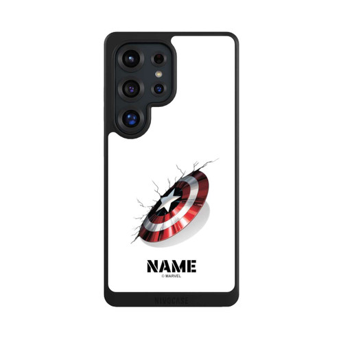 Samsung Galaxy S25 Ultra NIVOcore Captain America Shield Personalisierbar