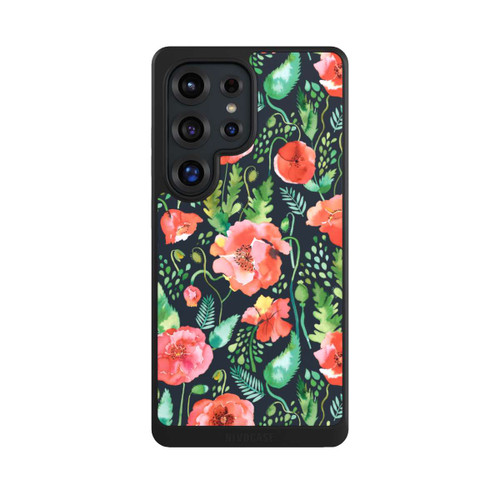 Samsung Galaxy S25 Ultra NIVOcore Poppies Dark Wilderness