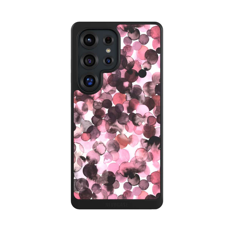 Galaxy S25 Ultra NIVOcore Blätterzauber Pink