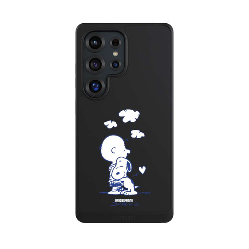 Samsung Galaxy S25 Ultra NIVOcore Peanuts Charlie Brown Snoopy Hug Transparent