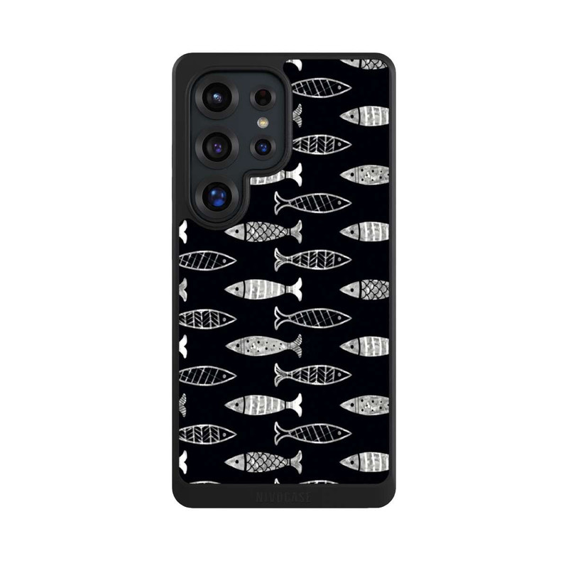 Galaxy S25 Ultra NIVOcore Black Fishy Theme