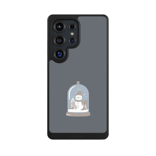 Samsung Galaxy S25 Ultra NIVOcore Minimalist Snow Globe with Snowman