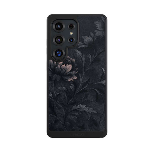 Samsung Galaxy S25 Ultra NIVOcore Dunkles Blumenmuster Vintage