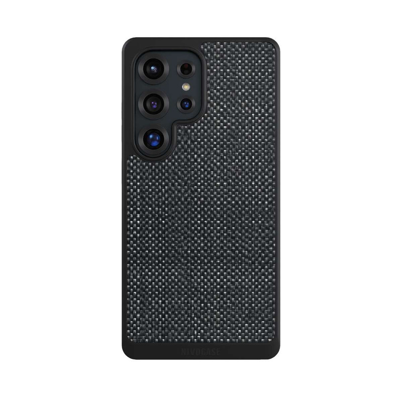 Galaxy S25 Ultra NIVOcore Abstract Black Fabric