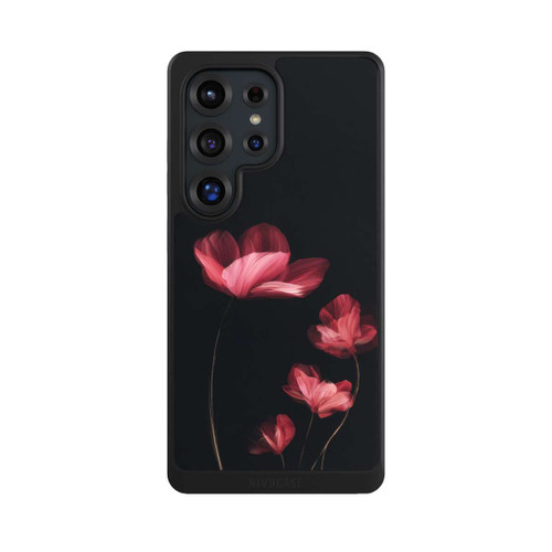 Samsung Galaxy S25 Ultra NIVOcore Burgunder Blüten schwarz