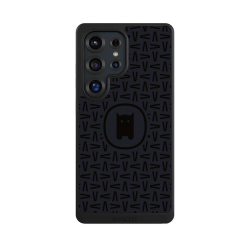 Samsung Galaxy S25 Ultra NIVOcore Nivocase Muster Schwarz Grau