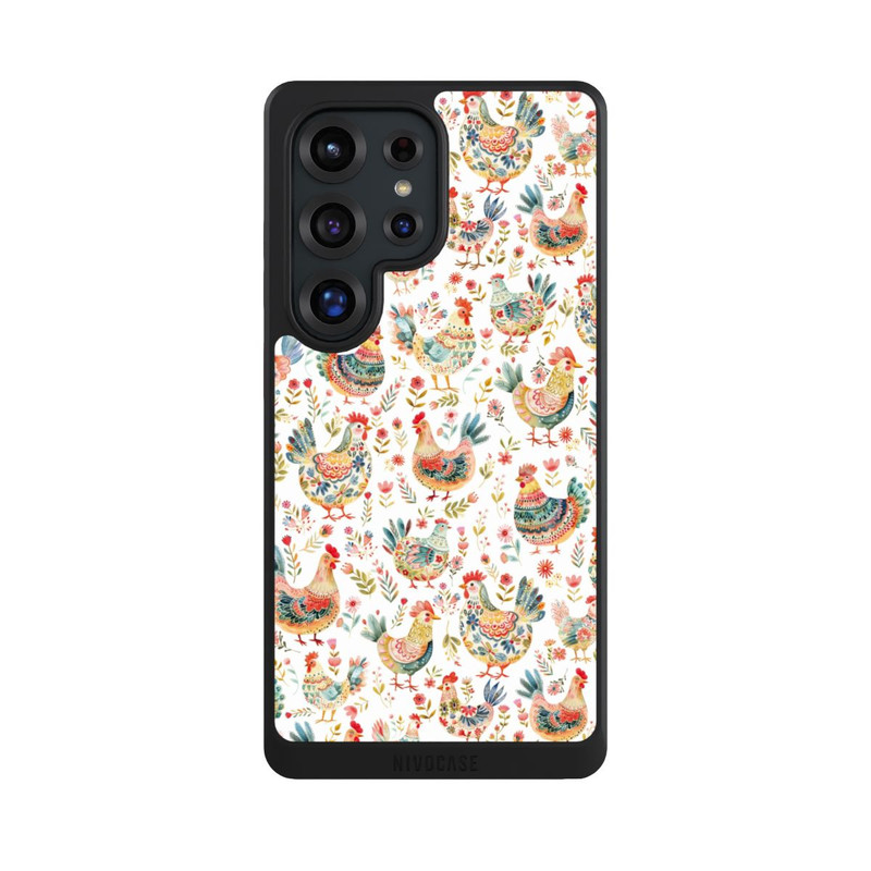 Galaxy S25 Ultra NIVOcore Folklore Huhn mit KI