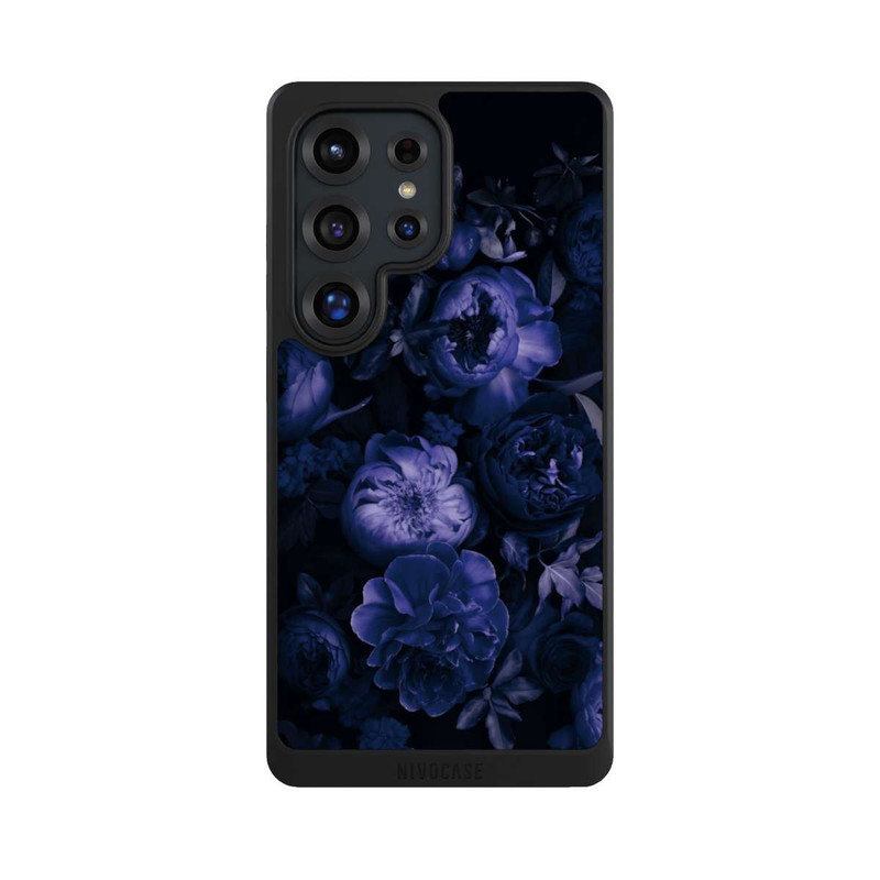 Galaxy S25 Ultra NIVOcore Victorian Grandeur Large Flowers Purple Mit KI