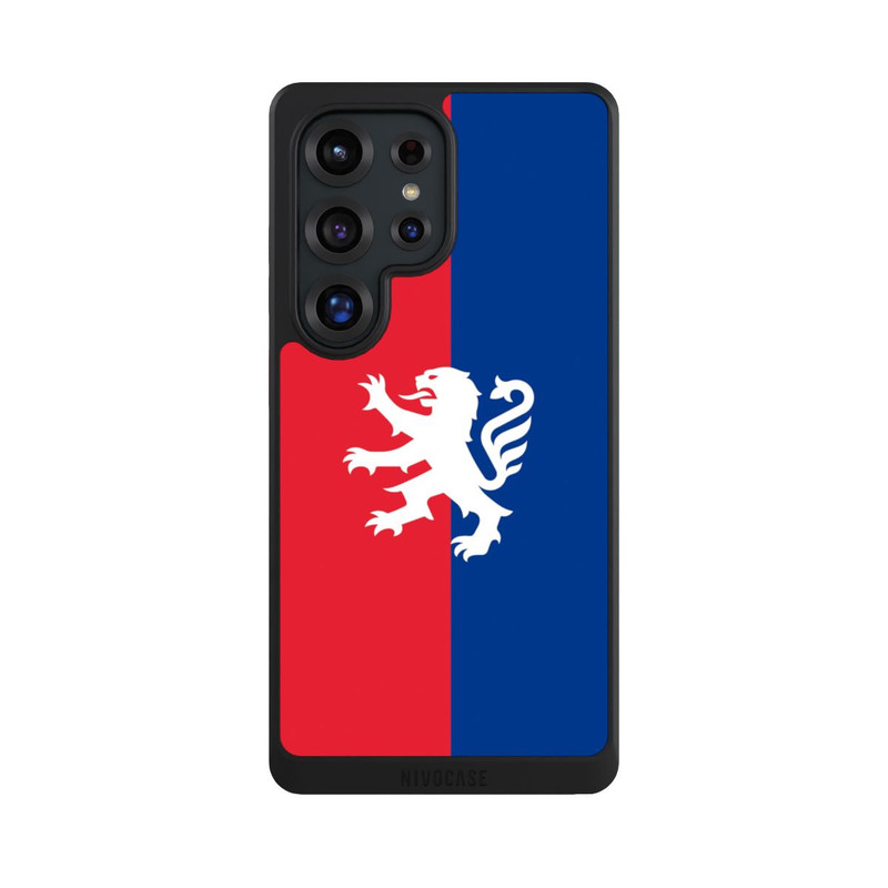 Galaxy S25 Ultra NIVOcore OL Lion rouge et bleu